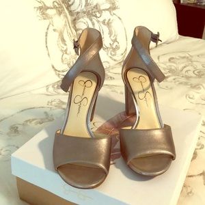 Jessica Simpson Alloy High Heels